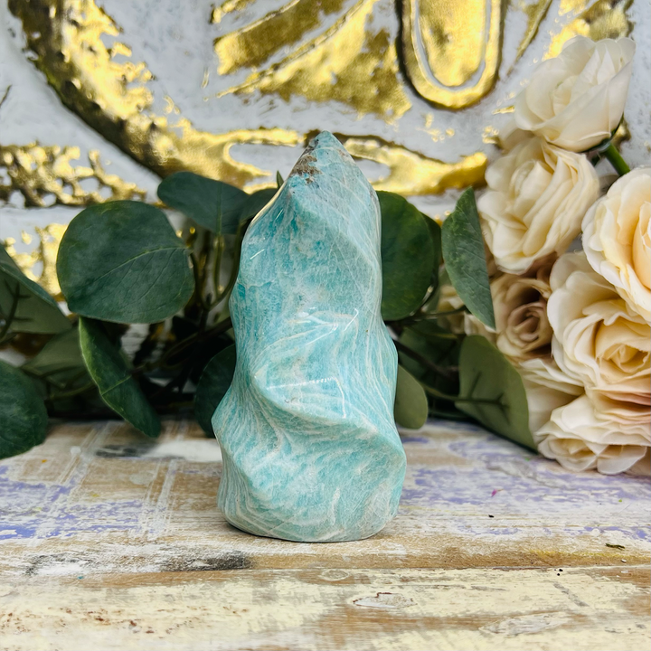 Amazonite Flame-The Gaia Healing Stone