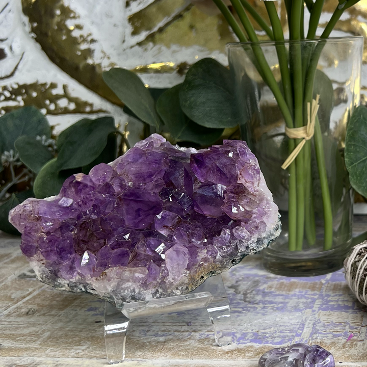 Brazilian Amethyst Cluster-The Gaia Healing Stone