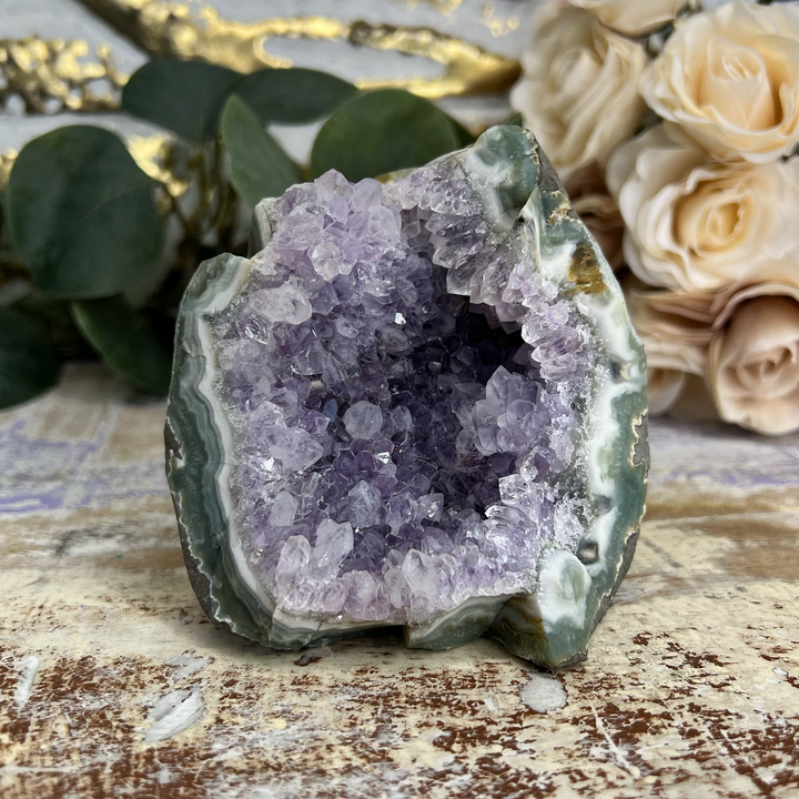 Amethyst Cut Base-The Gaia Healing Stone