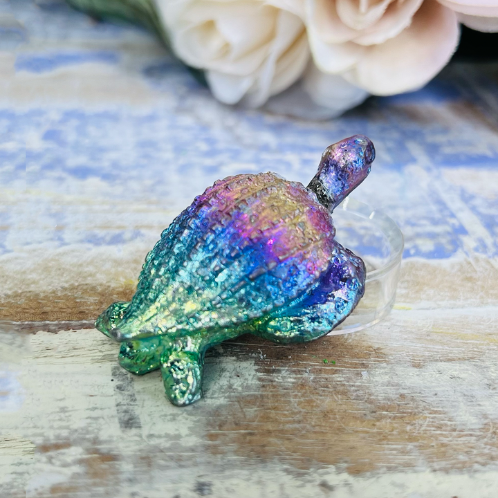 Bismuth Turtle-The Gaia Healing Stone