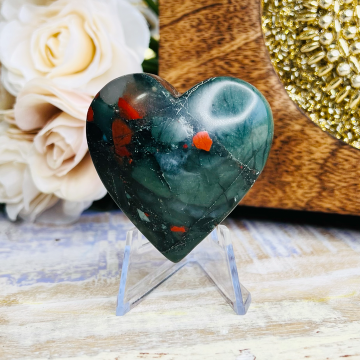 Bloodstone Heart-The Gaia Healing Stone