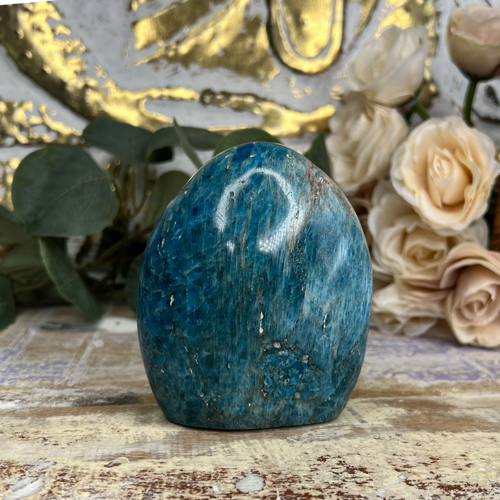 Blue Apatite Free form-The Gaia Healing Stone