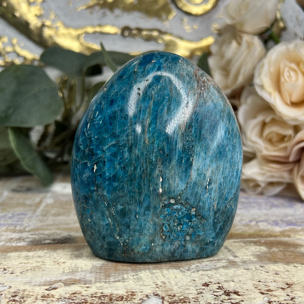 Blue Apatite Free form