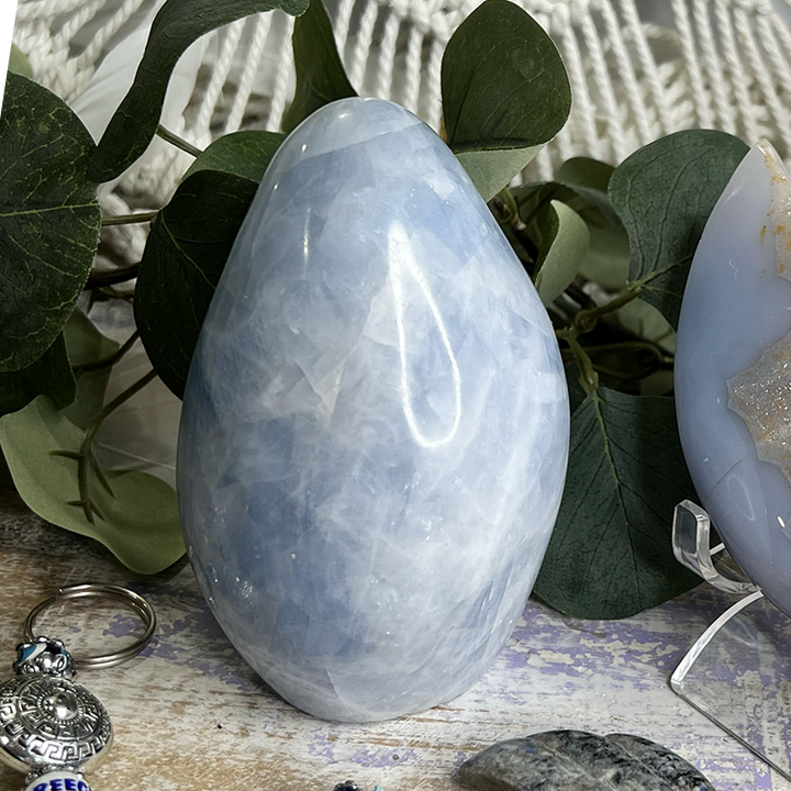 Blue Calcite Free Form-The Gaia Healing Stone