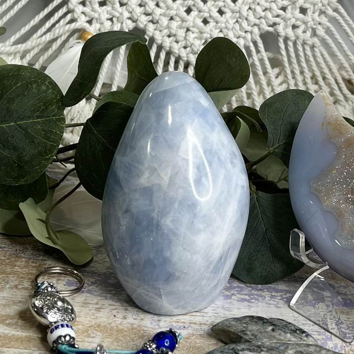 Blue Calcite Free Form-The Gaia Healing Stone