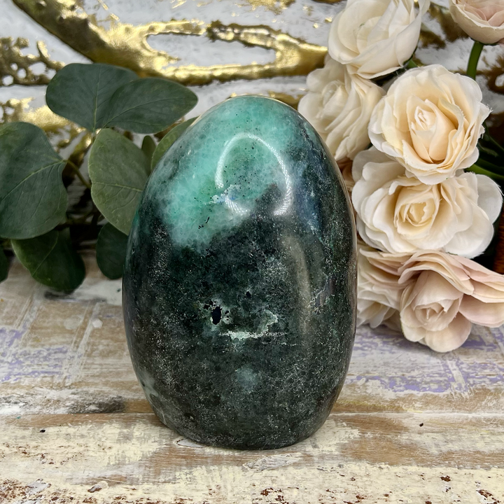 Emerald Free Form-The Gaia Healing Stone