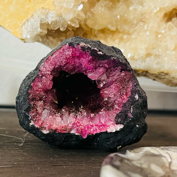 Pink Geode-The Gaia Healing Stone