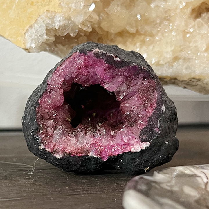 Pink Geode-The Gaia Healing Stone