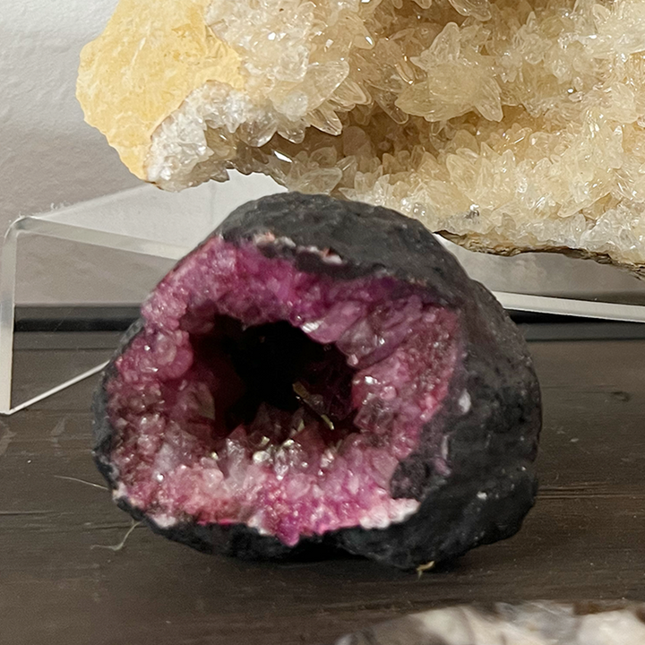 Pink Geode-The Gaia Healing Stone