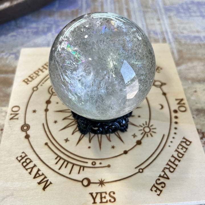 Garden Quartz Sphere-The Gaia Healing Stone