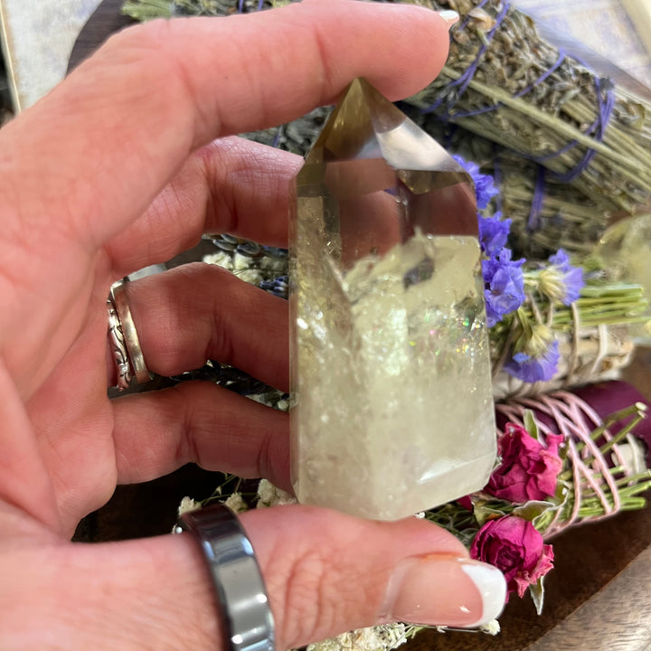 Citrine Crystal Towers-The Gaia Healing Stone