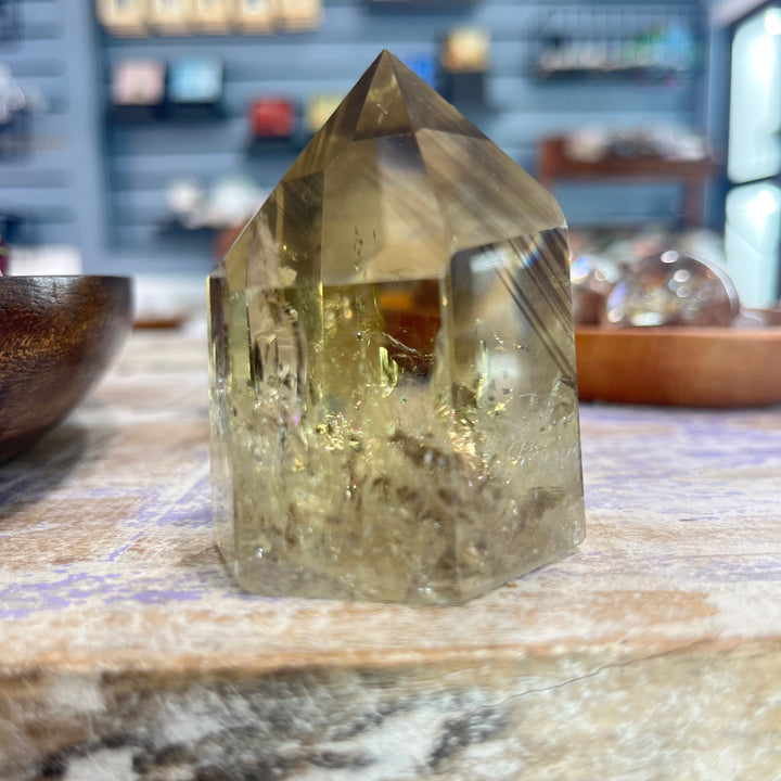 Citrine Crystal Towers-The Gaia Healing Stone