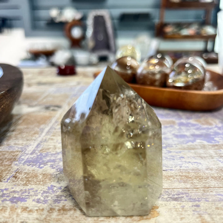 Citrine Crystal Towers-The Gaia Healing Stone