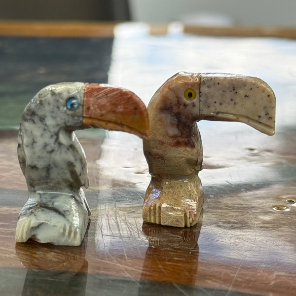 Soapstone Mini Animal Carvings