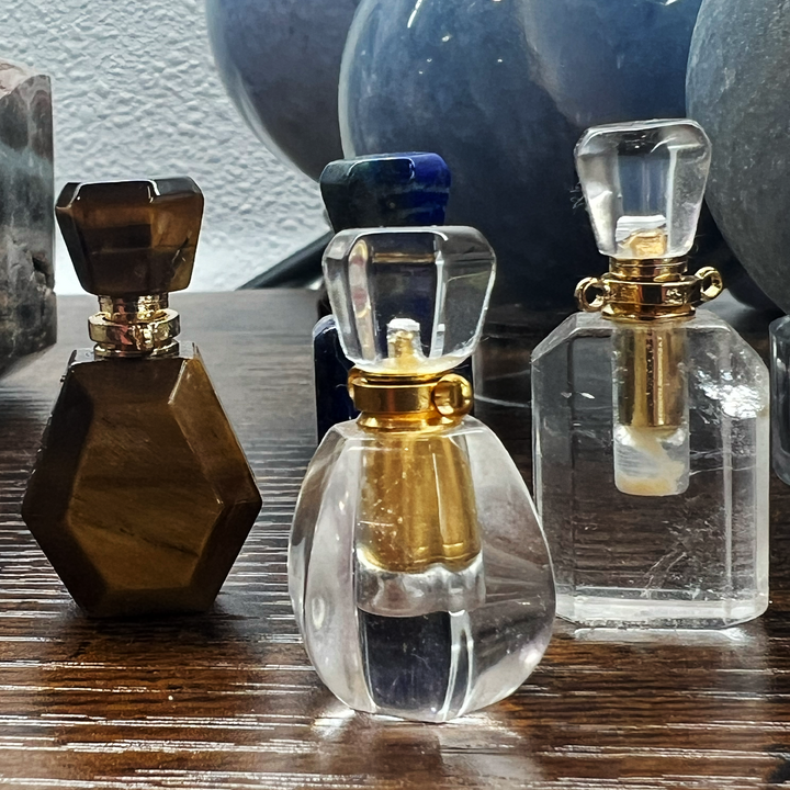 Crystal Perfume Bottles-The Gaia Healing Stone