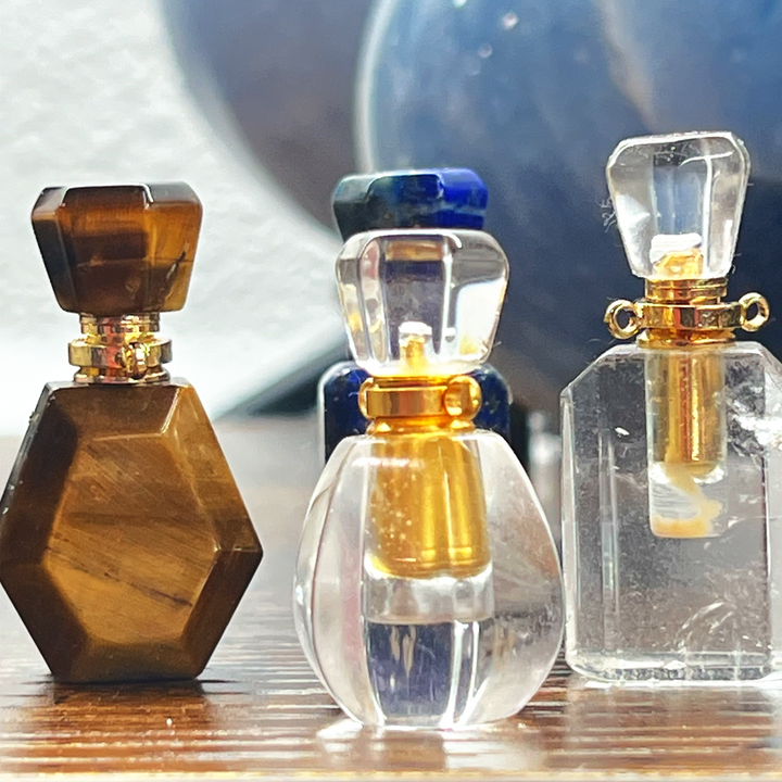 Crystal Perfume Bottles-The Gaia Healing Stone