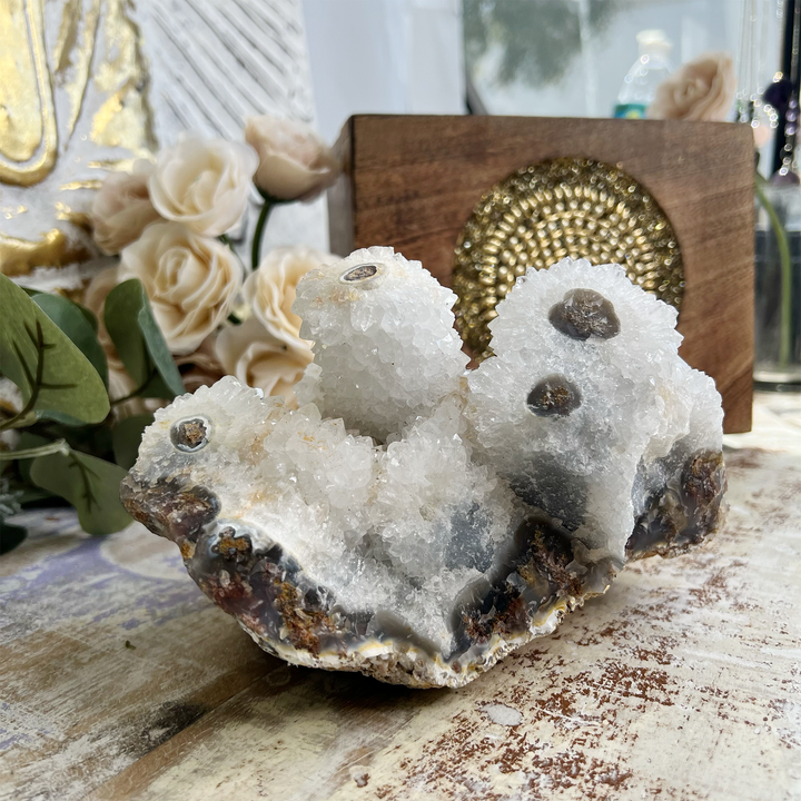 Quartz Flower Stalactite-The Gaia Healing Stone