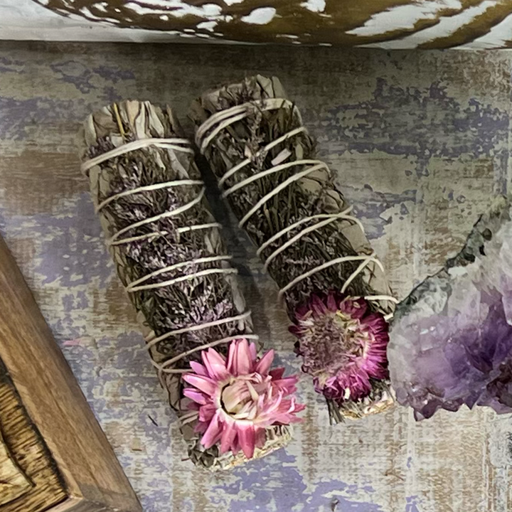 Fresh Start Sage Stick Smudge | New Beginnings + Change-The Gaia Healing Stone