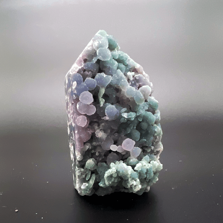 HQ Grape Agate Tower-The Gaia Healing Stone