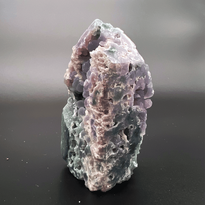 Grape Agate Tower-The Gaia Healing Stone