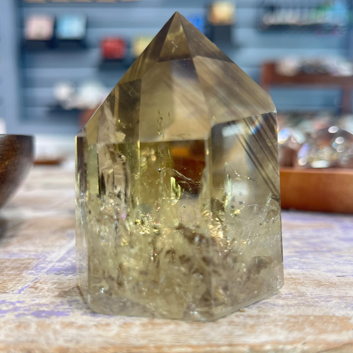 Citrine Crystal Towers-The Gaia Healing Stone