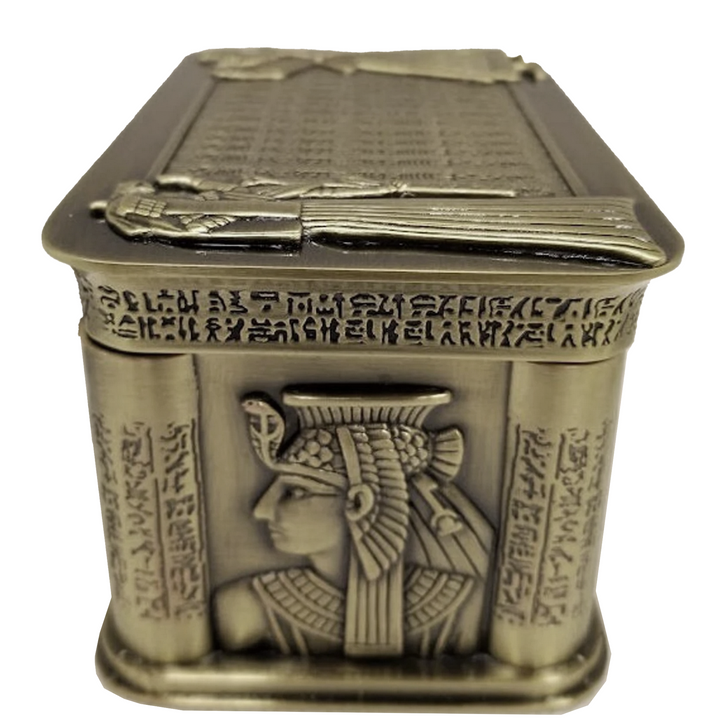 Egyptian Pharoah Tricket/Jewelry Storage Box-The Gaia Healing Stone