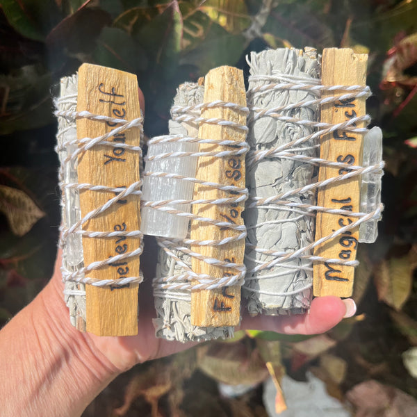 Selenite Sage Bundle