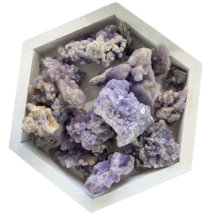 Grape Agate clusters-The Gaia Healing Stone